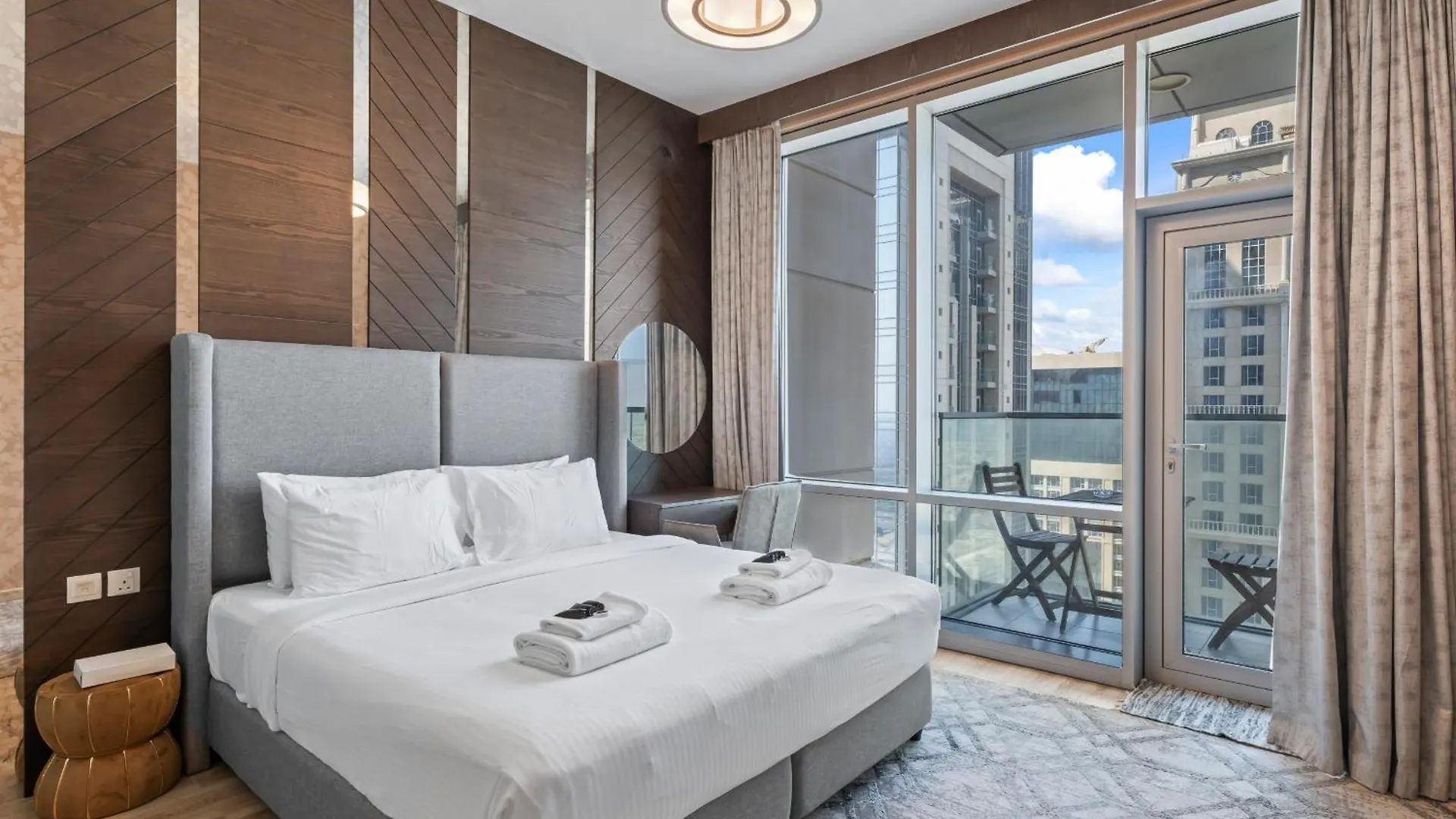 Elegant 1-Bdr Retreat With Stunning Views -Noura Tower 37 Apartment Dubai