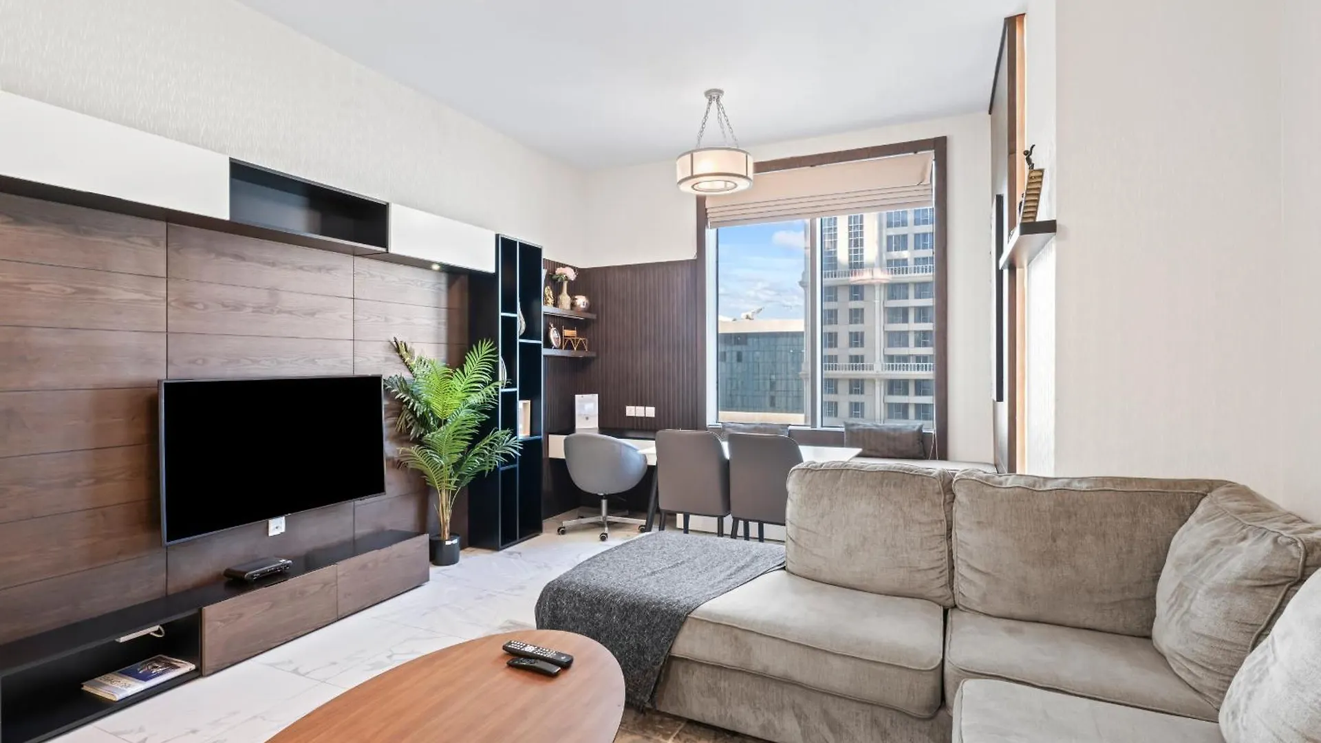 Elegant 1-Bdr Retreat With Stunning Views -Noura Tower 37 location
